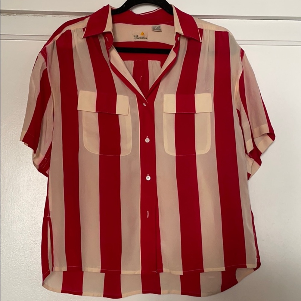 Vintage Liz Claiborne silk blouse